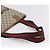 Borsa Tote GUCCI GG Supreme Web Sherry Line PVC Beige Oro 39 02 003 Auth 203840 D'oro - vista 7
