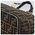 Borsa a mano FENDI Zucca Canvas Marrone Tono Oro Auth 205803 - vista 16