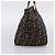 Borsa a mano FENDI Zucca Canvas Marrone Tono Oro Auth 205803 - vista 3