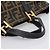 Borsa a mano FENDI Zucca Canvas Marrone Tono Oro Auth 205803 - vista 7