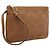 LOUIS VUITTON Mahina Selene PM Pouch Leather Caramel LV Auth 203909V Karamell