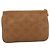 LOUIS VUITTON Mahina Selene PM Pouch Leather Caramel LV Auth 203909V Karamell - Ansicht 2