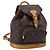 Mochila LOUIS VUITTON Monogram Montsouris PM M51137 LV Auth ka6277 Monograma