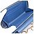 Saffiano Portafoglio a spalla con catena PRADA in pelle Safiano Blu Gold Auth 204270 D'oro - vista 11
