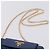 Saffiano Portafoglio a spalla con catena PRADA in pelle Safiano Blu Gold Auth 204270 D'oro - vista 14