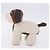 LOUIS VUITTON Monogram Dudu Oscar Cane di peluche Pelle Beige GI0251 Auth 167589A - vista 3