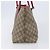 Borsa Tote GUCCI GG Supreme PVC Beige Silver 114595 Auth 201444 Argento - vista 4