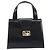 Céline Borsa a mano CELINE Horse Carriage in pelle nera e oro Auth 204622V Nero - vista 13