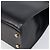 Céline Borsa a mano CELINE Horse Carriage in pelle nera e oro Auth 204622V Nero - vista 15