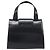 Céline Borsa a mano CELINE Horse Carriage in pelle nera e oro Auth 204622V Nero - vista 2