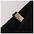 Funda para prendas GUCCI Nylon Negro Plata Auth bs36902 - vista 9