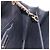 Borsa a tracolla Salvatore Ferragamo Gancini Chain in pelle nera e oro autentica 204374A - vista 24