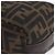 Borsa a Mano FENDI Zucca Canvas Nero Marrone Auth 203488 - vista 16