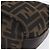 Borsa a Mano FENDI Zucca Canvas Nero Marrone Auth 203488 - vista 18