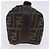 Borsa a Mano FENDI Zucca Canvas Nero Marrone Auth 203488 - vista 5