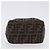 Borsa a Mano FENDI Zucca Canvas Nero Marrone Auth 203488 - vista 6