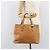 Borsa a mano BURBERRY in pelle beige e oro Auth 201376 D'oro - vista 22