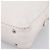FENDI Celeria Handtasche aus Leder Weiß Silber Auth 201501 - Ansicht 14