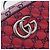 Borsa a catena GUCCI GG Canvas GG Marmont Multicolor Silver 447632 Auth 203621 Argento Multicolore - vista 19