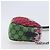 Borsa a catena GUCCI GG Canvas GG Marmont Multicolor Silver 447632 Auth 203621 Argento Multicolore - vista 3