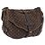 Borsa LOUIS VUITTON Monogram Mini Lin Saumur 30 Brown Fuzan M95227 LV Auth BA15702 Marrone