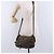 Borsa LOUIS VUITTON Monogram Mini Lin Saumur 30 Brown Fuzan M95227 LV Auth BA15702 Marrone - vista 35