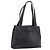 CHANEL Tote Bag Kaviarleder Schwarz Silber CC Auth 201476