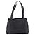 CHANEL Tote Bag Kaviarleder Schwarz Silber CC Auth 201476 - Ansicht 2