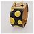 Bracciale LOUIS VUITTON Vernis Infinity Dot Yayoi Kusama Black LV Auth 204141V Nero - vista 5