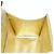 Borsa a tracolla Salvatore Ferragamo Gancini in pelle metallizzata Oro Auth 203812V - vista 23