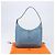 Hermès Borsa a tracolla HERMES Epsom Trim 31 in pelle blu argento Auth yk20897M - vista 12