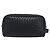 Borsa a pochette BOTTEGA VENETA INTRECCIATO in pelle nera e argento 244706 Auth 204700V Nero - vista 2