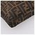 Bolsa de Ombro FENDI Zucca Canvas Mamma Baguette Preta Castanha Auth BA15806V Marrom Preto - vista 14