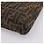 Bolsa de Ombro FENDI Zucca Canvas Mamma Baguette Preta Castanha Auth BA15806V Marrom Preto - vista 15