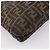 Bolsa de Ombro FENDI Zucca Canvas Mamma Baguette Preta Castanha Auth BA15806V Marrom Preto - vista 16
