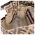 Bolsa de Ombro FENDI Zucca Canvas Mamma Baguette Preta Castanha Auth BA15806V Marrom Preto - vista 20