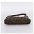 Bolsa de Ombro FENDI Zucca Canvas Mamma Baguette Preta Castanha Auth BA15806V Marrom Preto - vista 5