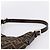 Bolsa de Ombro FENDI Zucca Canvas Mamma Baguette Preta Castanha Auth BA15806V Marrom Preto - vista 8
