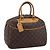 Borsa a mano LOUIS VUITTON Monogram Deauville M47270 LV Auth ka6273 Monogramma