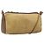 Borsa a tracolla LOEWE in pelle beige tono oro Auth 204654