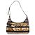 Borsa a mano Salvatore Ferragamo Leopard Nylon Pelle Beige Gold Auth am12601V D'oro - vista 13