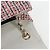 Borsa a tracolla con catena CHANEL Flap Pouch Tweed Rossa CC Tono Oro Auth 167617SM Rosso - vista 24