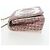 Borsa a tracolla con catena CHANEL Flap Pouch Tweed Rossa CC Tono Oro Auth 167617SM Rosso - vista 3