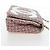 Borsa a tracolla con catena CHANEL Flap Pouch Tweed Rossa CC Tono Oro Auth 167617SM Rosso - vista 4