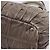 Bolso de mano Prada Gathered de piel 2way Gris Plata Auth 204095V Castaño - vista 19