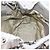 Bolso de mano Prada Gathered de piel 2way Gris Plata Auth 204095V Castaño - vista 23