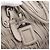 Bolso de mano Prada Gathered de piel 2way Gris Plata Auth 204095V Castaño - vista 27