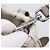 Bolso de mano Prada Gathered de piel 2way Gris Plata Auth 204095V Castaño - vista 9