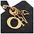 Borsa Christian Dior Lady Dior Canage Canvas Black Gold Auth 201352 Nero D'oro - vista 23