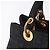 Borsa Christian Dior Lady Dior Canage Canvas Black Gold Auth 201352 Nero D'oro - vista 9